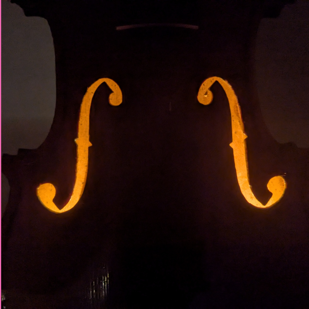 Handmade Violin Nightlight