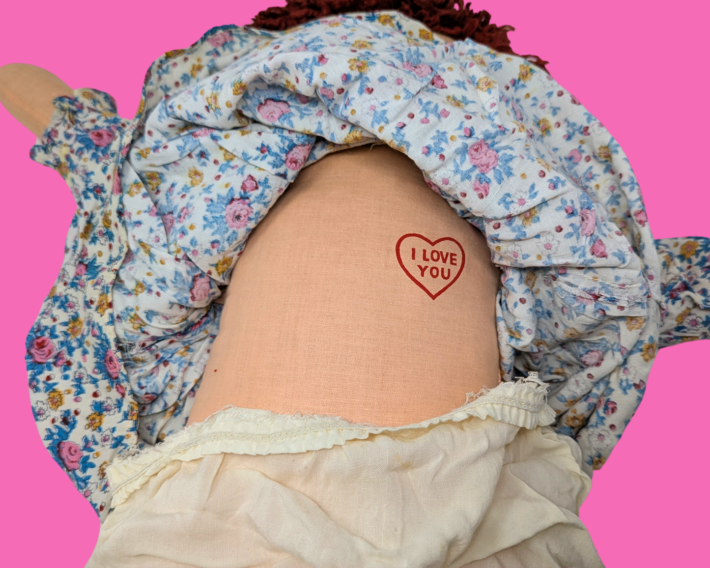 Vintage 1970's Raggedy Ann Doll
