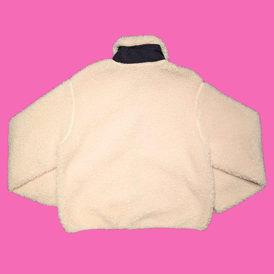White Fleece by H&M Size S
