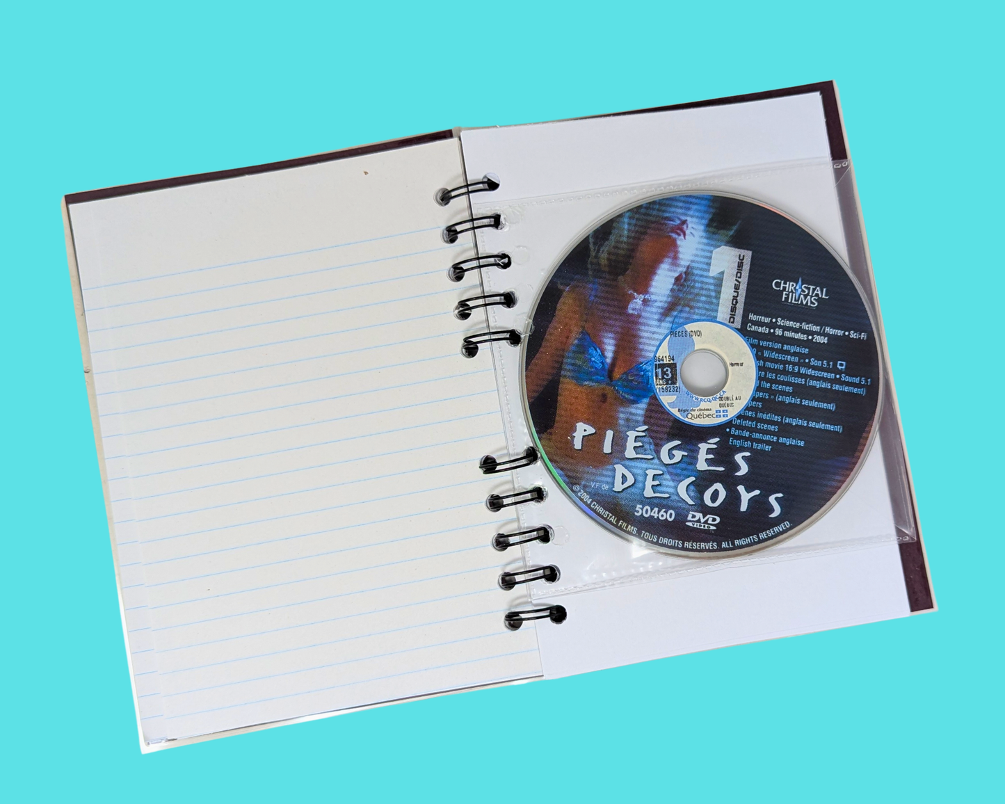 Carnet de notes du film DVD Decoys