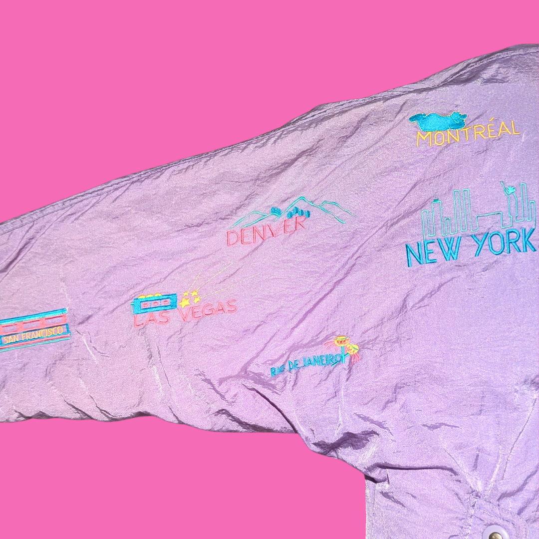 Vintage 1990's Purple Chamonix Jacket Size XL