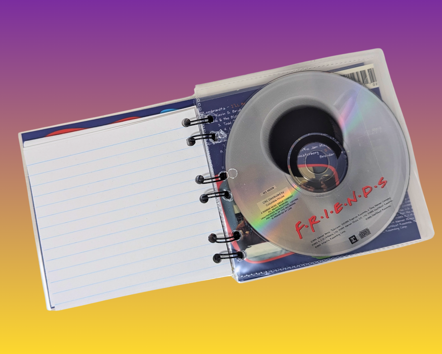 Friends Soundtrack CD Notebook