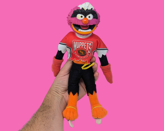 Peluche ours animal vintage 1995 Muppets McDonald