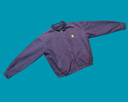 Y2K Dark Purple XIII La Traque Continue Jacket Size L