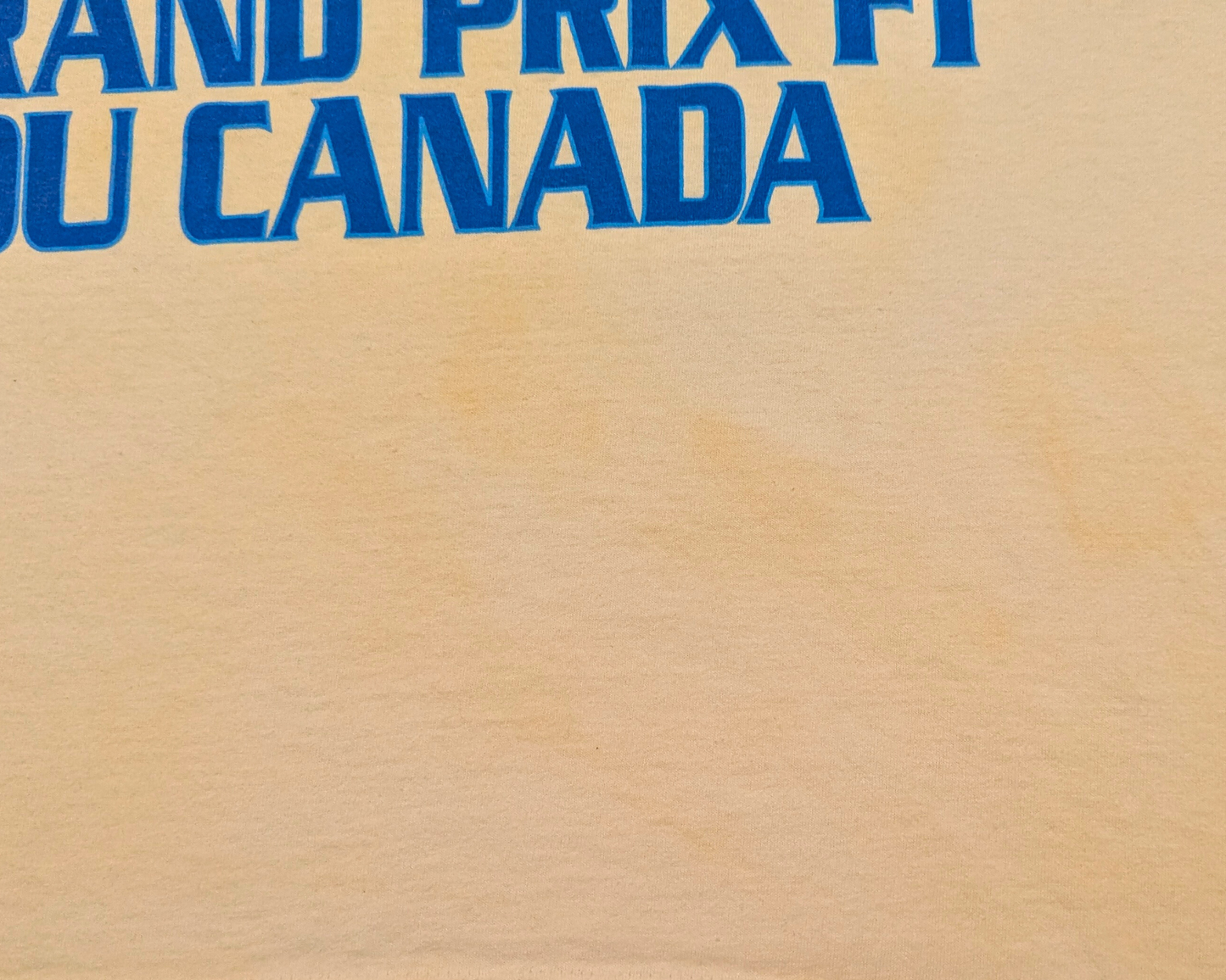 T-Shirt Circuit Gilles Villeneuve Montréal Grand Prix F1 du Canada 2006 Taille 2XL