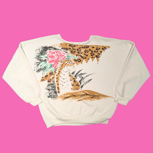Vintage 1980's Club Contempo Puma Shirt Size L