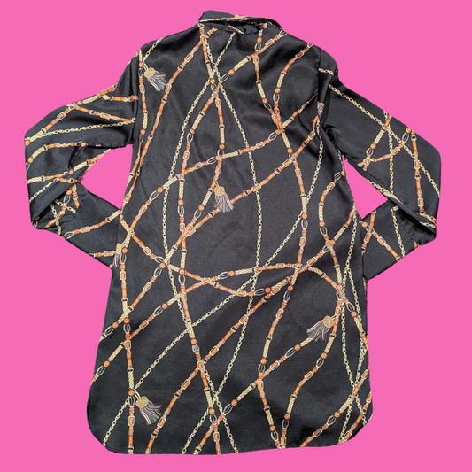 Zara, trf Collection, Silky Blouse Size XS