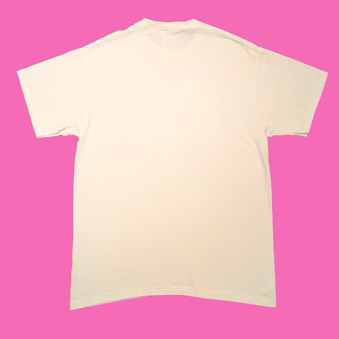 Y2K 2005 Homer Simpson Union Jack T-Shirt Size M