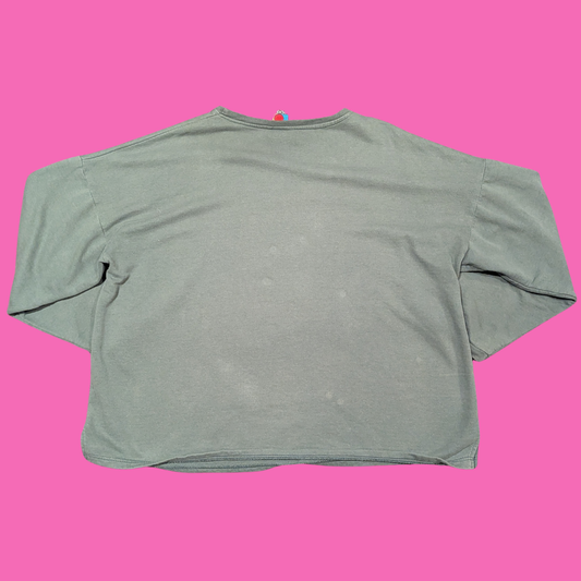 Vintage 1990's Mickey Mouse, Mickey Unlimited Green Sweater Size XL for Women