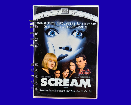 Scream DVD Movie Notebook