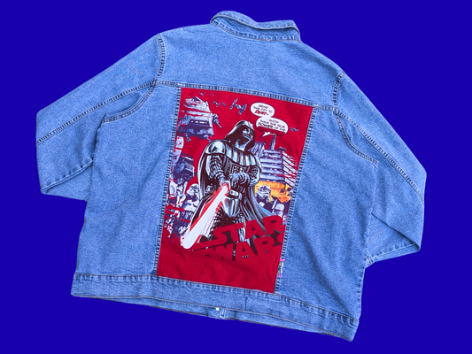 Handmade, Upcycled Star Wars Jacket Size 2XL