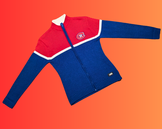 Pull et cardigan des Canadiens de Montréal des années 2000, taille L