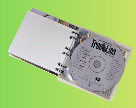 Carnet de notes CD de la bande originale de True Lies