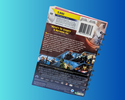 Carnet de notes du film DVD Avengers