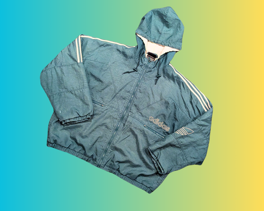 Vintage 1990's Green Adidas Jacket Size XL