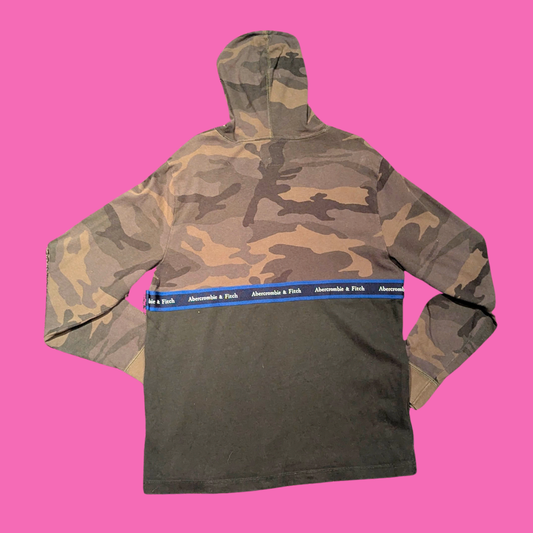 Abercrombie & Fitch Camouflage Hoodie Size L