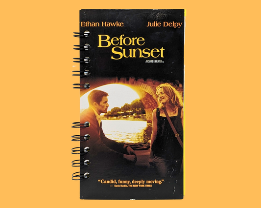 Before Sunset VHS Movie Notebook