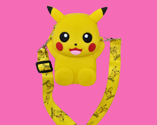 Porte-monnaie Pokémon Pickachu en plastique des années 2000