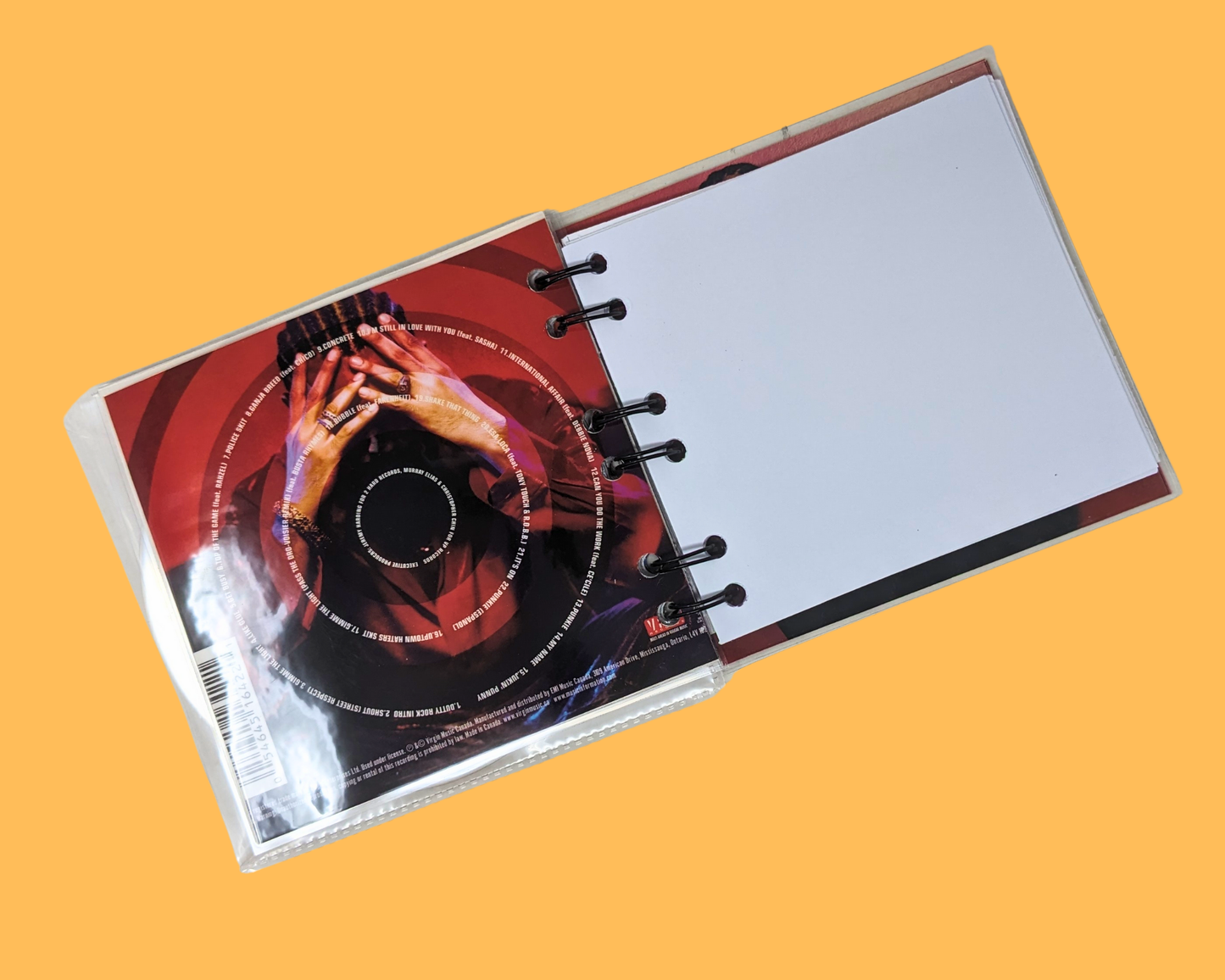 Sean Paul Duty Rock CD Notebook