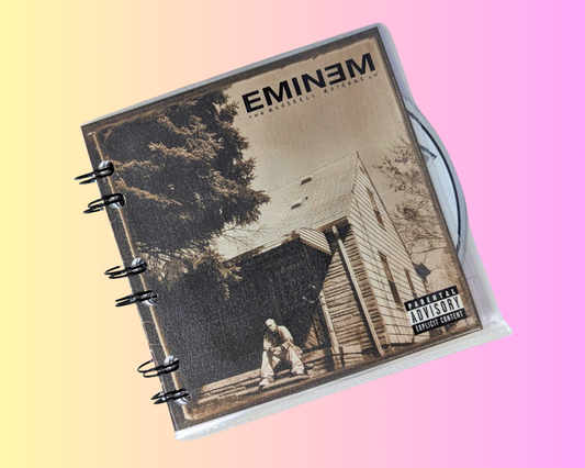 Eminem, le carnet de notes LP CD de Marshall Mathers