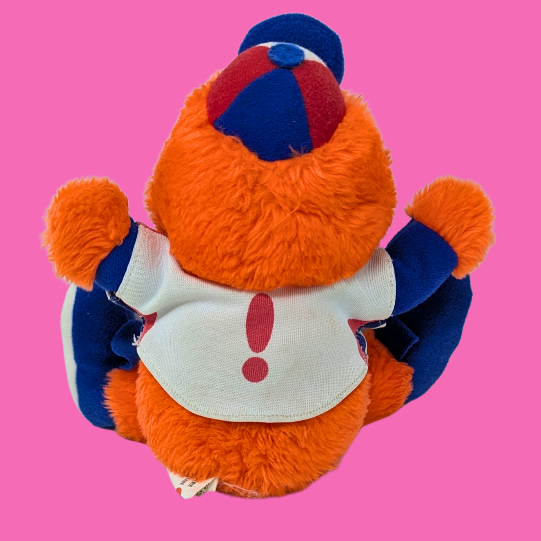 Vintage 1980's Montreal Expos Youppi Plushie