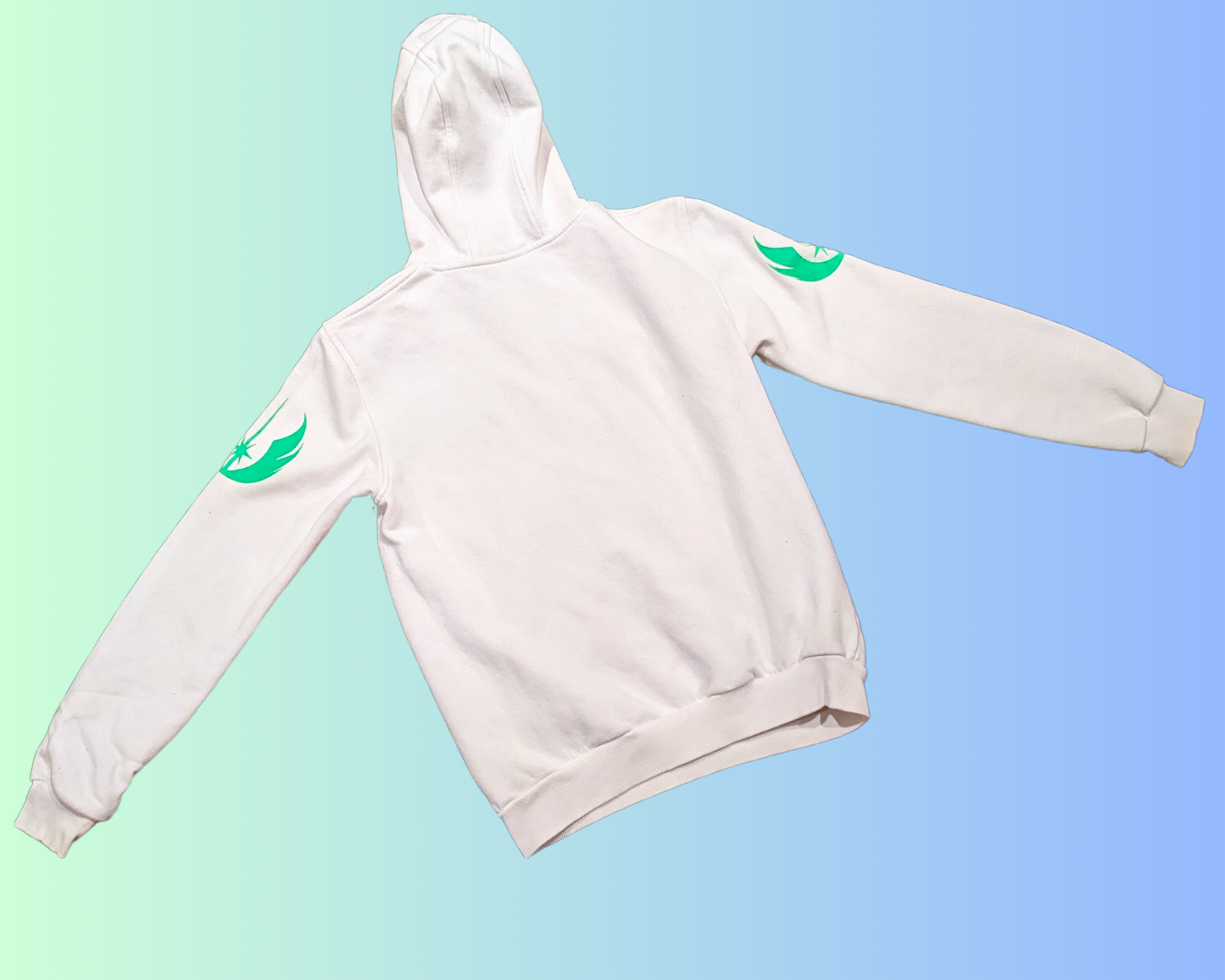 Y2K Adidas Star Wars, Yoda White Hoodie Size S