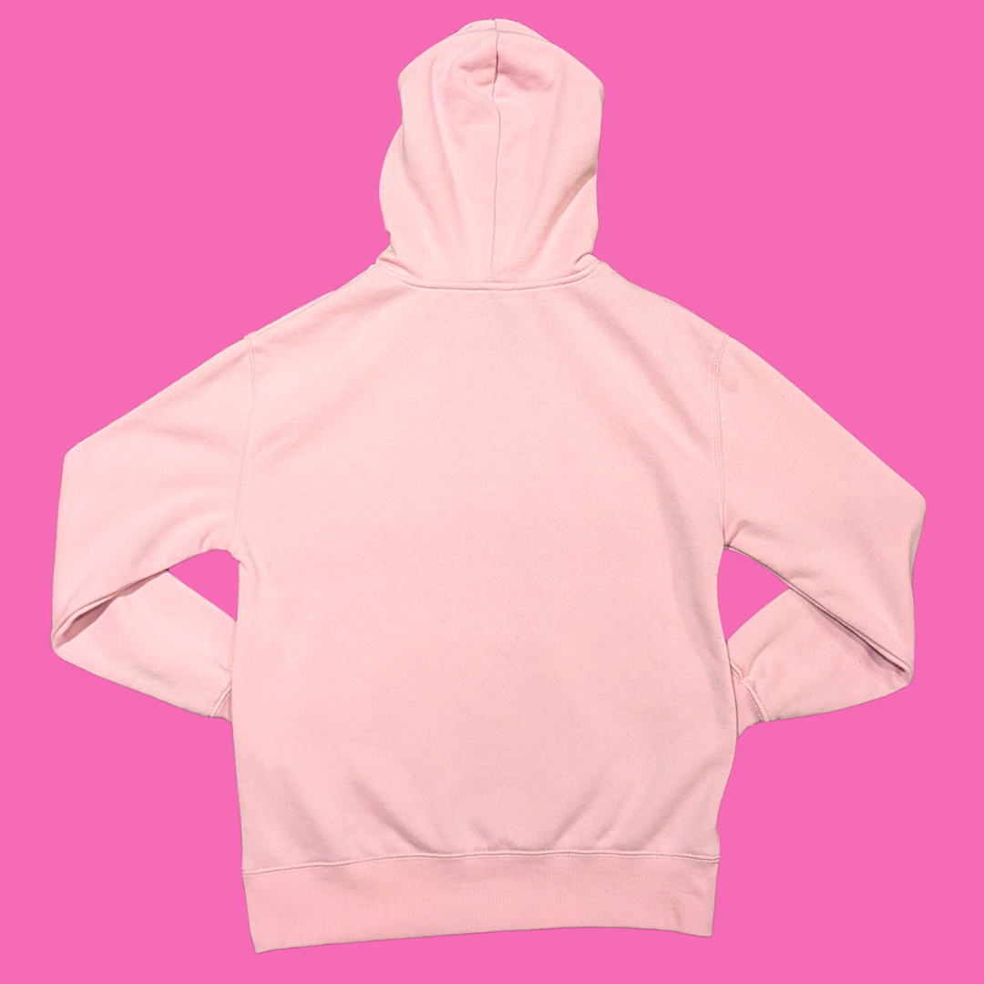 Official Peanuts, Charlie Brown, Snoopy, Pink Hoodie Size S for Women