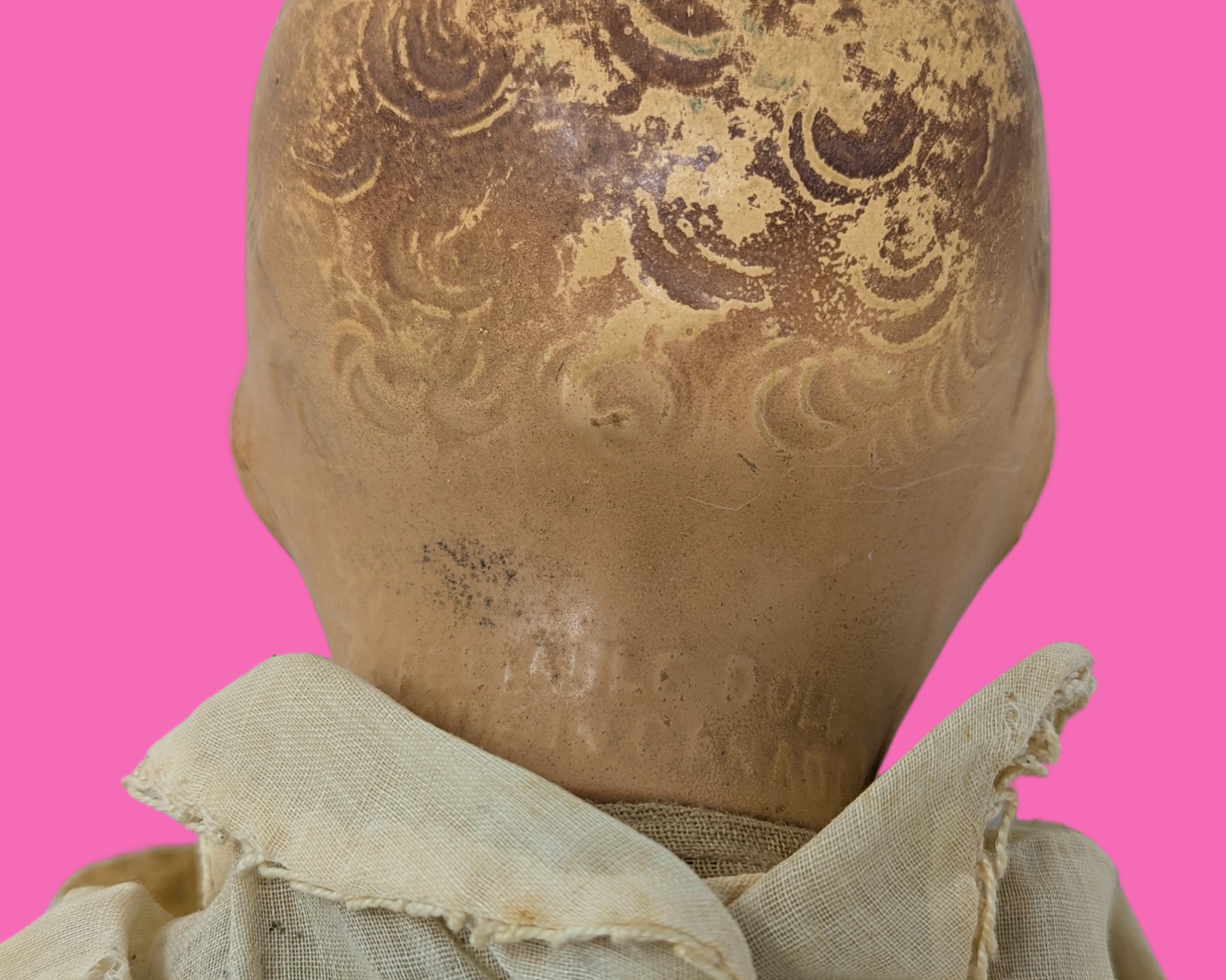 Vintage 1920's Creepy Doll by A Reliable Doll Made in Canada