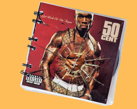 50 Cent, Get Rich or Die Trying CD Notebook