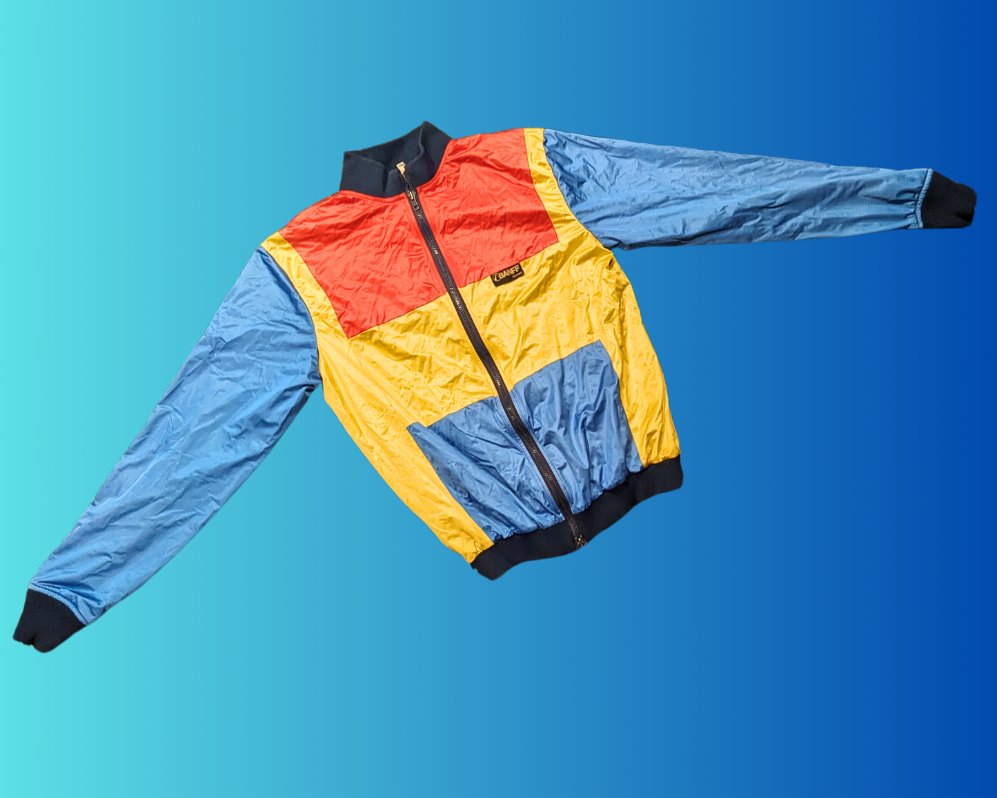 Vintage 1990's Banff Designs Funky Light Jacket Size L for Women