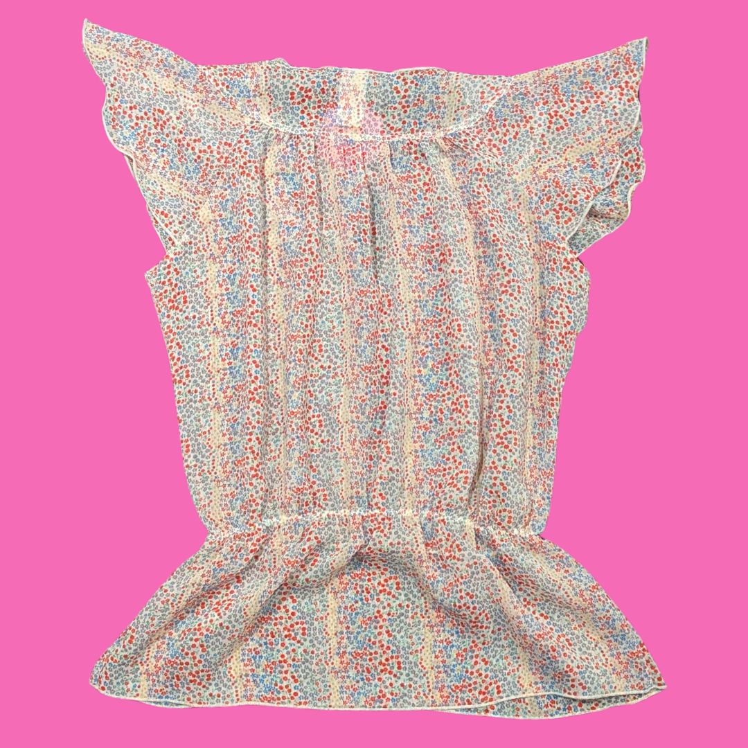 Twik Simons Light Floral Blouse Size S