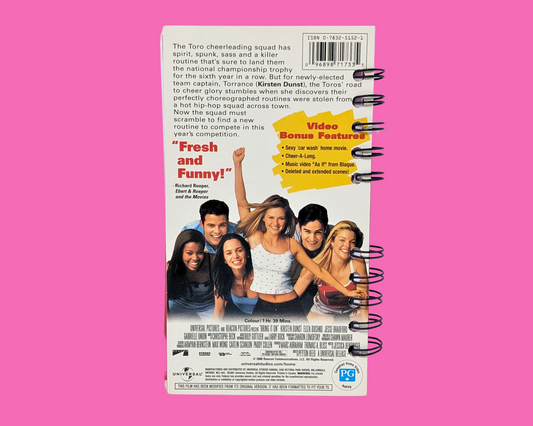 Bring It On VHS Movie Notebook
