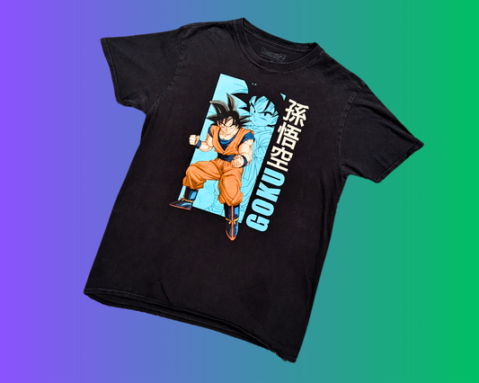 Y2K Dragonball Z Goku T-Shirt Size M