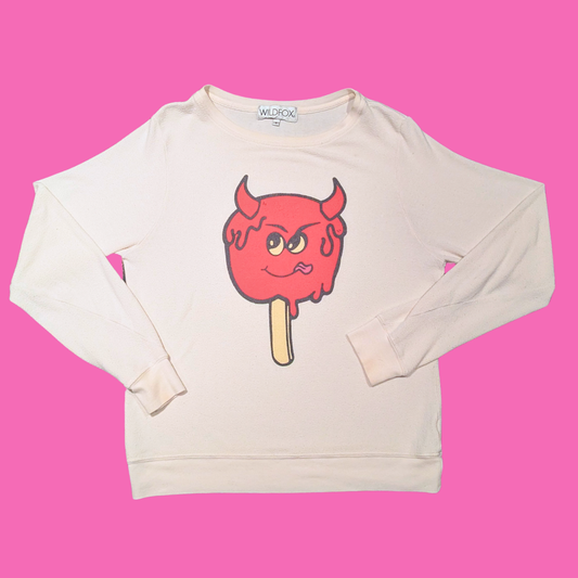 Wildfox Couture ''Eat Me'' Sweater Made in the US Size S