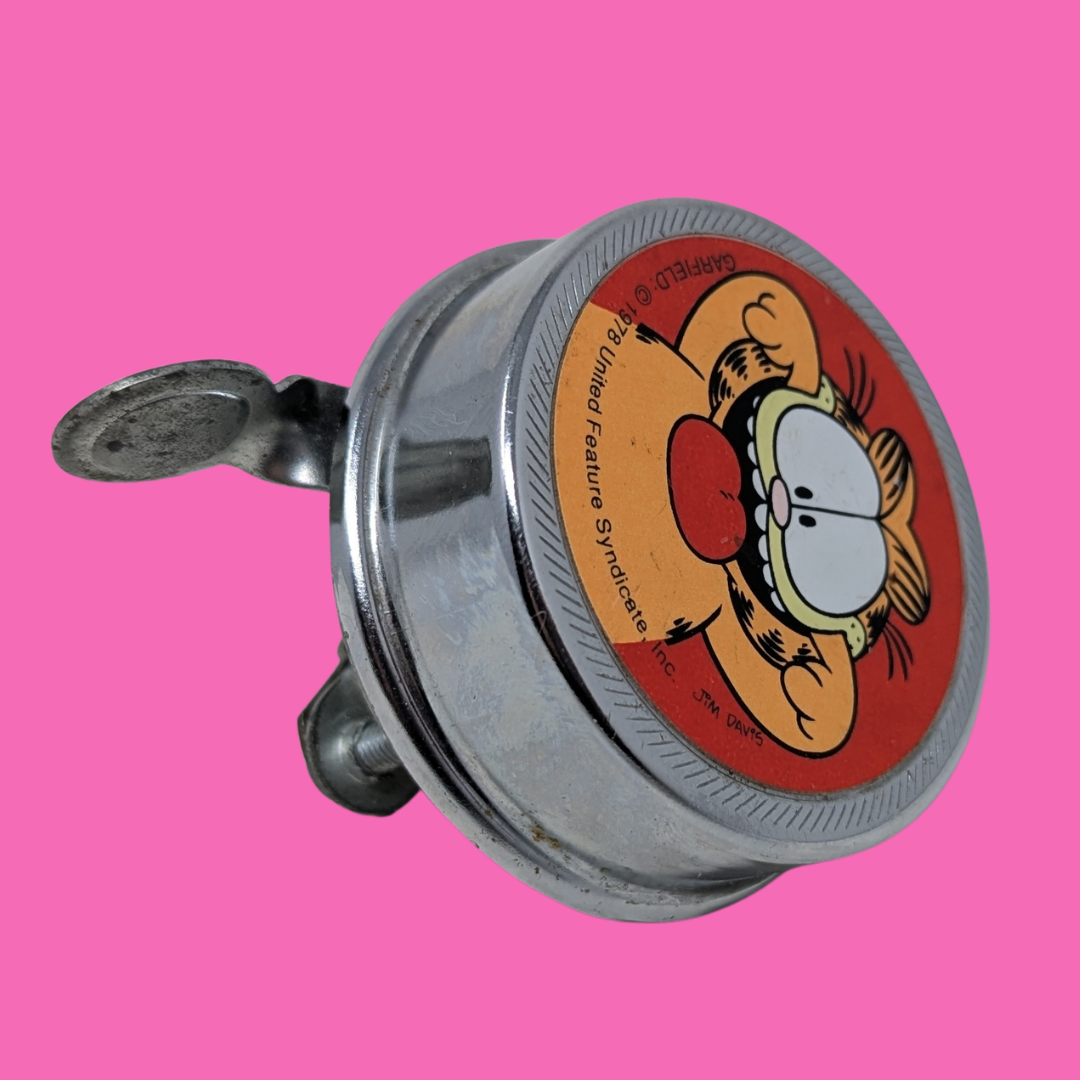 Vintage 1978 Garfield Bicycle Bell