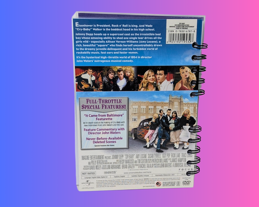 Cry Baby DVD Movie Notebook