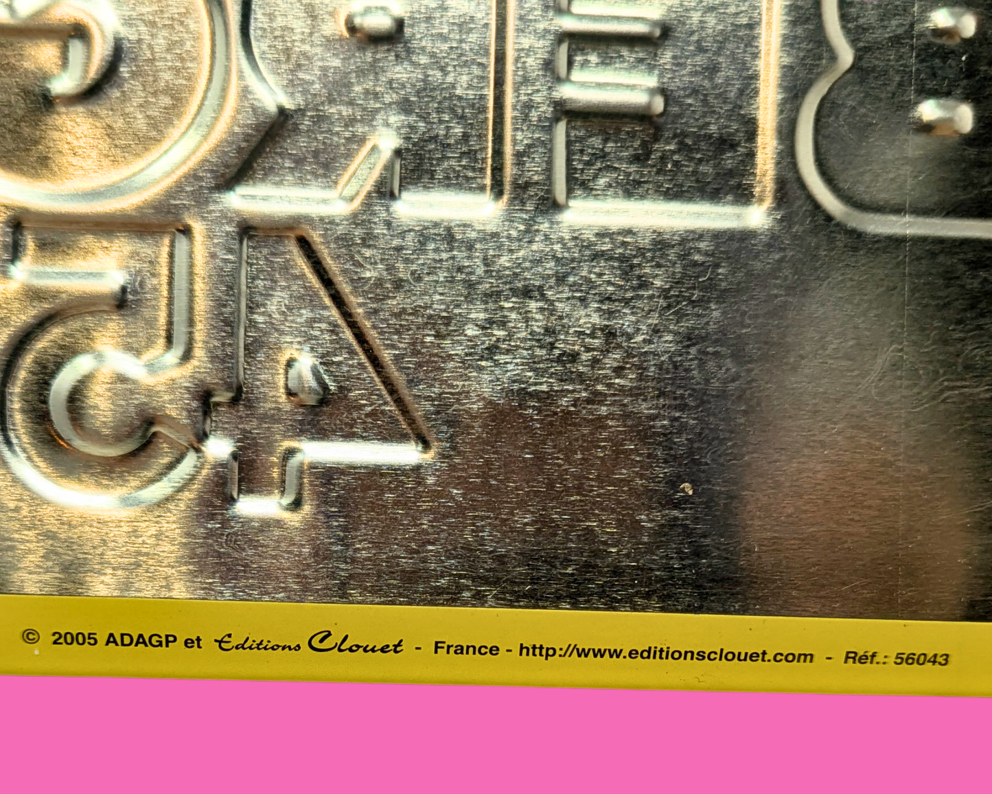 Y2K Pastis Berger 45, France Metal Rectangle Interior Decoration Sign