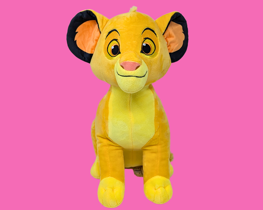 Peluche géante Simba du Roi Lion des années 1990
