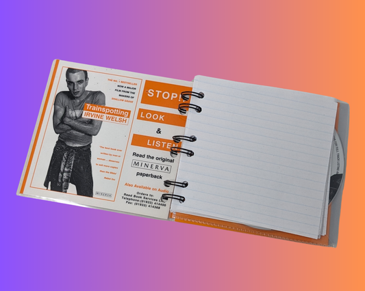 Trainspotting Soundtrack CD Notebook