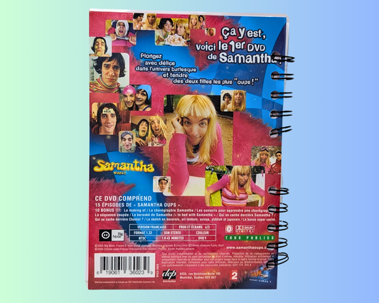 Samantha Oups! DVD Movie Notebook