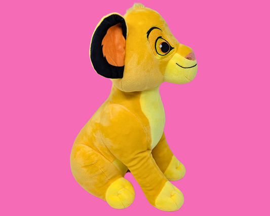 Peluche géante Simba du Roi Lion des années 1990