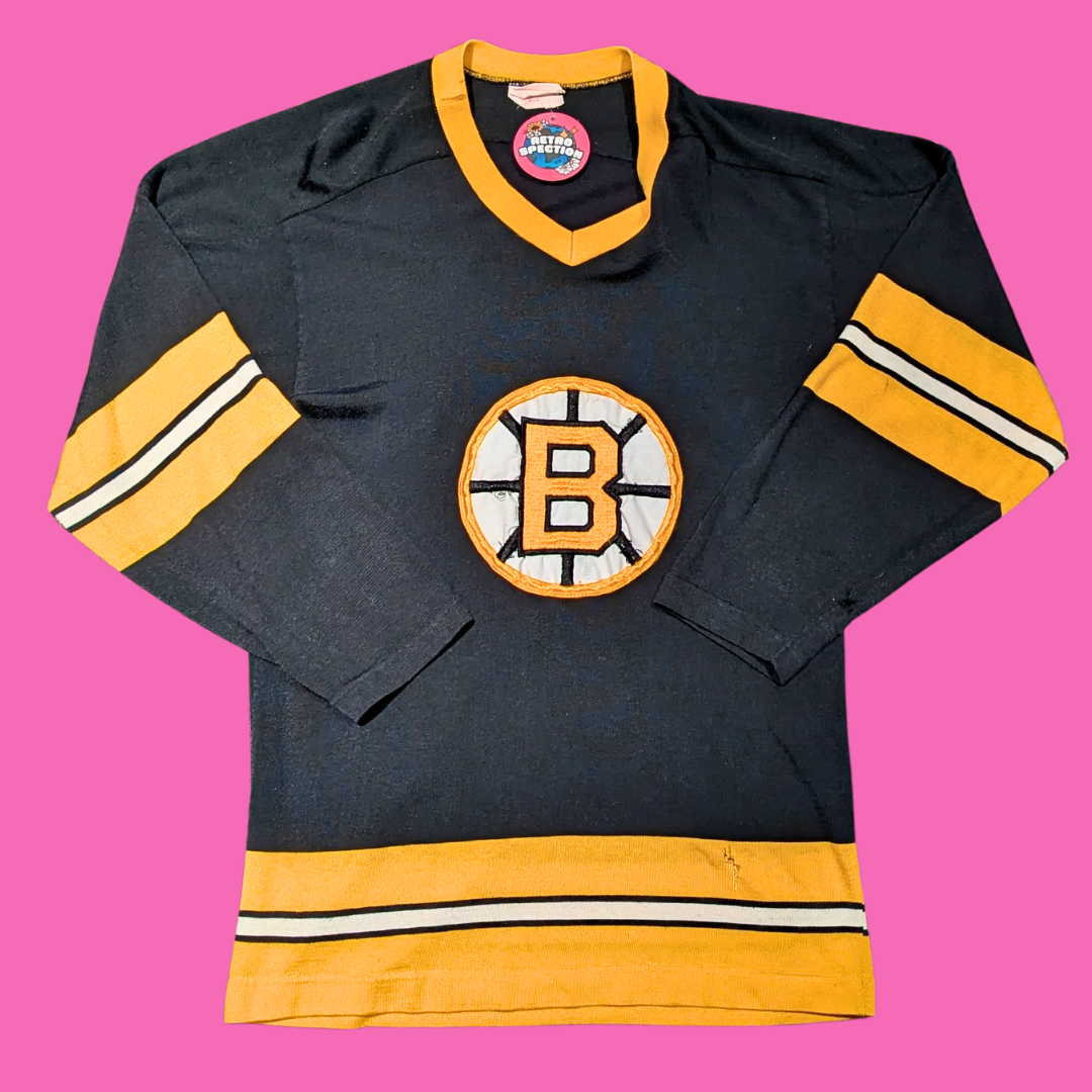 Boston Bruins Hockey Knit Sweater Size M