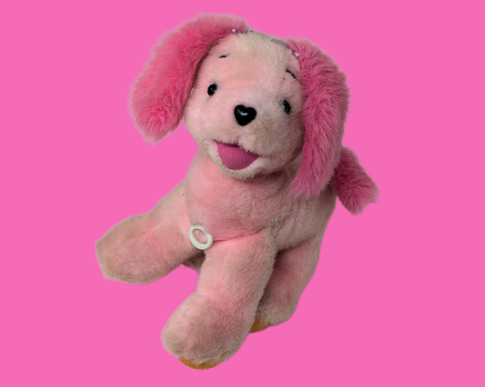 Peluche Barbie chiot rose Mattel vintage 2001