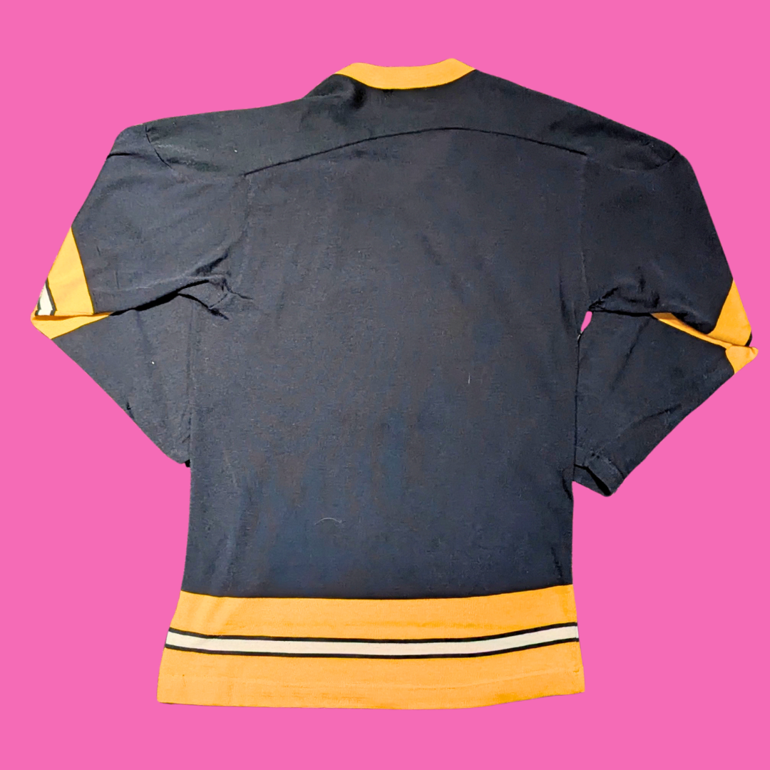 Boston Bruins Hockey Knit Sweater Size M