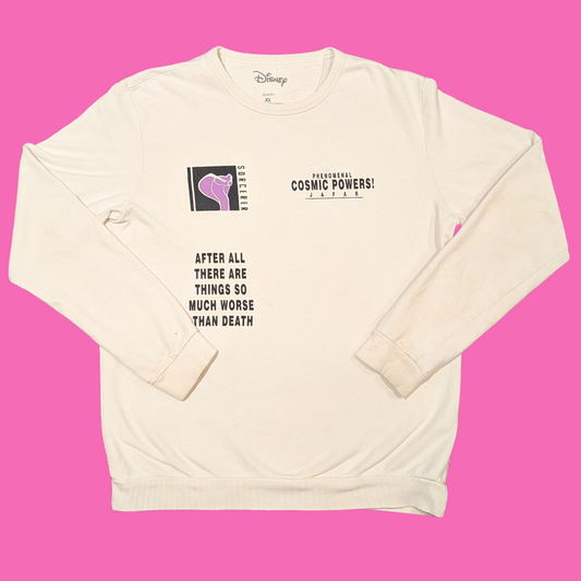 Official Disney Phenomenal Cosmic Powers! Jafar Sweater Size XL