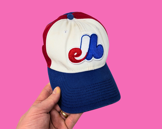 La casquette de baseball des Expos de Montréal