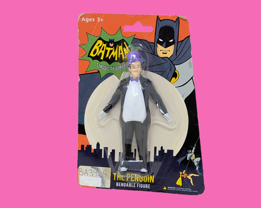Figurine articulée Batman classique de la série télévisée Y2K scellée et à collectionner Le Pingouin