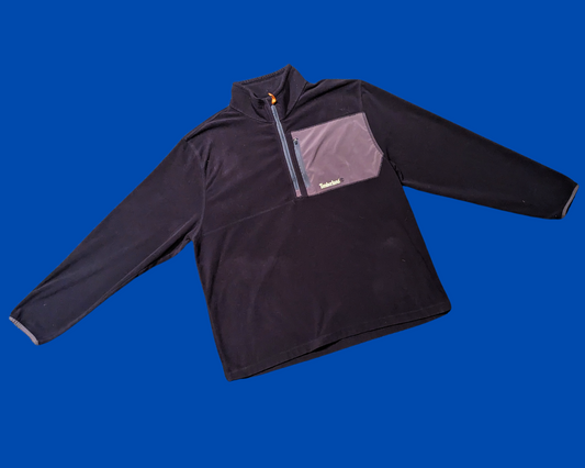 Y2K Black Timberland Fleece Size L