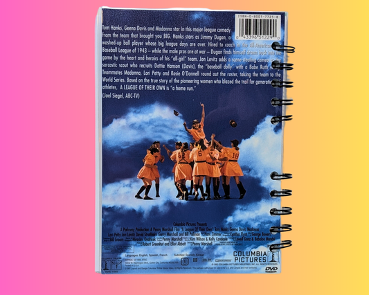 A League Of Their Own DVD Movie Notebook