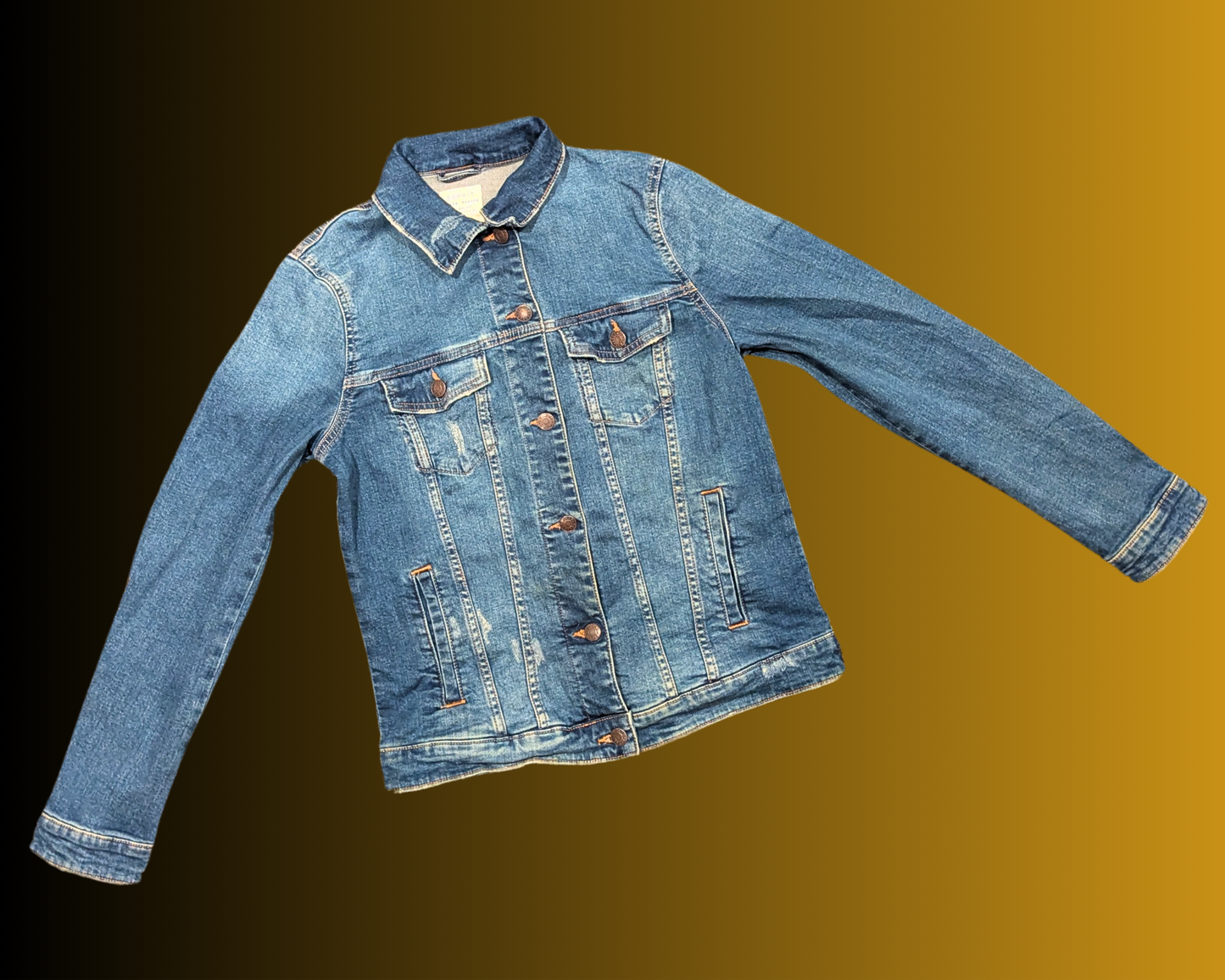 Handmade, Upcycled Star Wars, Wanted For Being Rebels Denim Jacket Size L